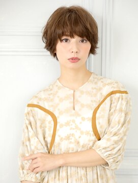 アビエブラン 若江岩田(abije blanc) クセ毛風ニュアンスショート