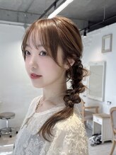 ミミバイカシュカシュ(mimi by cache cache) ヘアセット ゆん