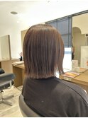 切りっぱなしボブ