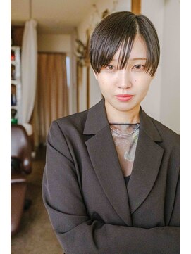 ルーシー ヘアデザインワークス(Lucy Hair Design Works) サロンワーク×マニッシュショート