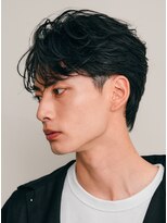 レタッチ バイ フィフス 天神大名(RETOUCH by fifth)&nbsp;福岡天神メンズフェザーパーマフェザーショートスパイラルパーマ