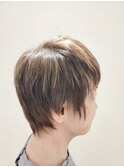 ショートレイヤー×イノアカラー×ハイライト