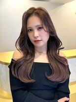 ヘアデザインファブロ イオンモール宮崎店(hair design FABRO.)&nbsp;ヘーゼルベージュ/くすみカラー/韓国風巻き