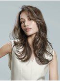 レイヤーカット/ヘアセット/フェザーバング