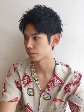 トリッカ 銀座(tricca) ショートパーマ/ナチュラルパーマ/短髪/黒髪