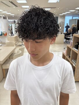 ケンジ 平塚ラスカ店(KENJE) 波巻きパーマ/波巻きスパイラル/プードルパーマ