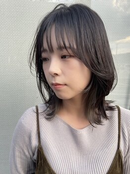 ヘアラウンジ アングゥ(hair lounge ungu)の写真/納得のカット技術と似合わせのセンス。前髪チェンジで大幅にイメージが変わる！イメチェンは前髪から☆