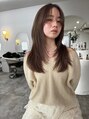 デビュー ヘアーメイク&nbsp;赤みのないベージュカラー！透明感が良い！