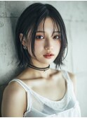 暗めカラー/レイヤースタイル/
