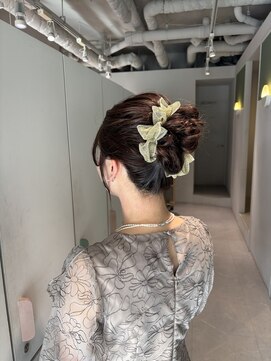 ムーム(Momb) 参列おだんごヘアセット