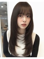 hum 立川【ハム】髪質改善・酸性ストレート・縮毛矯正 ココアベージュ/オリーブグレー/小顔/黒髪[立川/髪質改善]