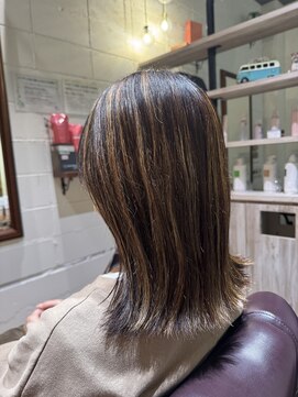 チアー ヘアリラクゼーション(cheer HAIRRELAXATION) ミディアムハイライト