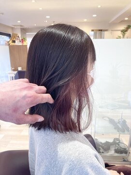 【L by first】ブリーチ無しインナーピンク