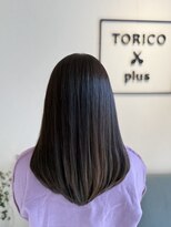 トリコ プラス 本八幡店(TORICO plus)&nbsp;セミロングスタイル×髪質改善カラー
