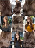 小顔レイヤーカットミディアムレイヤーレイヤーロング【日本橋】