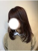 レイヤー×暖色カラー