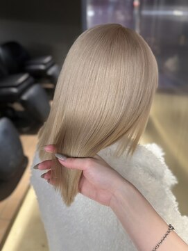 ペレ 栄店(PELE) 着物ヘア/大人ガーリー/ダークアッシュ/似合わせカット/栄