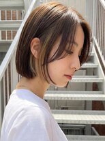 ローウェル(Rowel)&nbsp;切りっぱなしボブ/ストレートボブ/インナーカラー