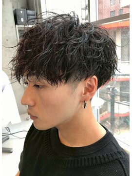 ベル 桑名(BHEL) 三重桑名韓国ニュアンスフェザーダウンセンターパートパーマ