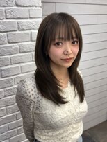 アテバイルイス 喜連瓜破(ATE by luis)&nbsp;ナチュラルレイヤー×オリーブベージュ