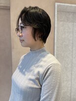オン キャナルシティ博多前店(on) 【晴音】くせ毛ショート/ショートカット/20代