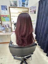 ガーデン 美容室 レイヤーレッド