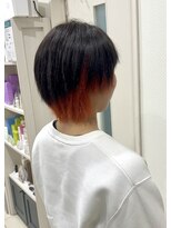 ベルバイグレイス(BELLE by grace)&nbsp;ショートスタイルインナー　ブラッドオレンジ