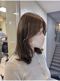 オリーブグレージュ/ブリーチなしダブルカラー