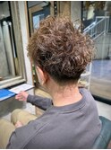 無造作ツイストスパイラルショート