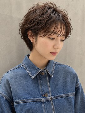 トリッカ 銀座(tricca) ショートパーマ/ショート/小顔ショート/ケアパーマ/ラフパーマ