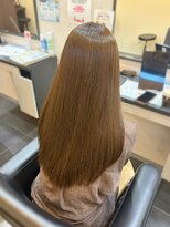 ヘアーラウンジルシェル(HAIR LOUNGE Le ciel) 透明感カラー×オリーブカラー
