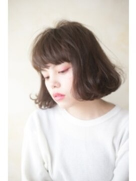 オハナ(ohana) 【 ohana 】セミウェット×ワンサイド×グレージュボブ