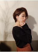 大人かわいい♪小顔.愛されショートボブ★　サイド