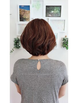 ヘアーアンドネイルフォレスト(Hair&Nail FOREST.) カッコいい大人のかきあげボブ！