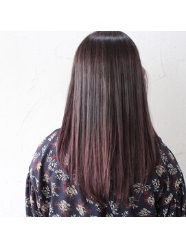 デコヘアーフラッペ(DECO HAIR frappe) モーブピンクのグラデーションカラー