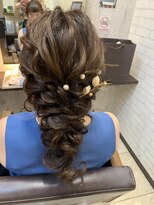 ミルクティー(Milk TEA)&nbsp;もったり編みおろしが可愛い☆