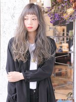 オラ ボーテ(Aura Beaute)&nbsp;大人かわいいロング/グレージュ/フリンジウェーブ/モテ・愛され