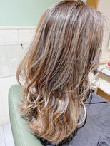 ネオリーブカフ 鶴ヶ峰店(Neolive caff)&nbsp;脱赤み　立体感　白髪ぼかす　明るく染められる　ハイライト♪