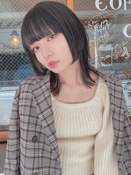 ルービック 和歌山(Rubik's) ウルフヘア×インナーデザインカラー