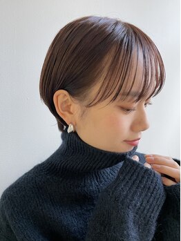 リブレ(LIBRE+hp)の写真/シルエットを大切にした再現性の高いStyle♪ボブ・ショートカットの技術が高い【LIBRE】で小顔魅せを叶える