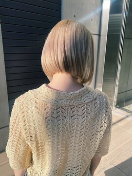 バディヘア ルーツ(BUDDY HAIR ROOTS) ハイトーン×ボブ