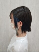 アルーシェ 心斎橋(Alushe)&nbsp;インナーカラー.☆サマーブルー