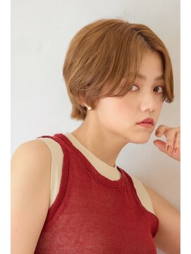 リトル ソルト 渋谷(little×salt) センターパート愛されショート