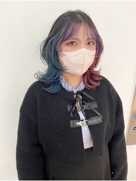 ギグスダブル 栄店(gigs double) フェイスフレーミング/グラデーション