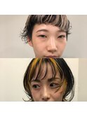 フェイスフレイミングコントラストカラー