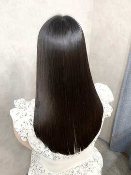 モイ(moy) 【髪質改善】ツヤツヤ美髪ストレート!