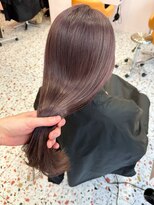 ボタン シブヤ(VOTAN SHIBUYA)&nbsp;韓国ヘア/艶感カラー/ラベンダーグレージュ/渋谷