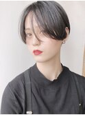 【morio原宿】黒髪マッシュショート