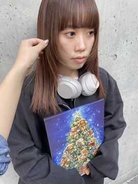 ノラギンザユー(NORA GINZA/U) 顔まわりカットフェイスレイヤーカットワイドバング