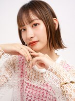 コージークルー(cozy creww)&nbsp;★くびレイヤーエモージュケアカラー美髪切りっぱなしボブミディ